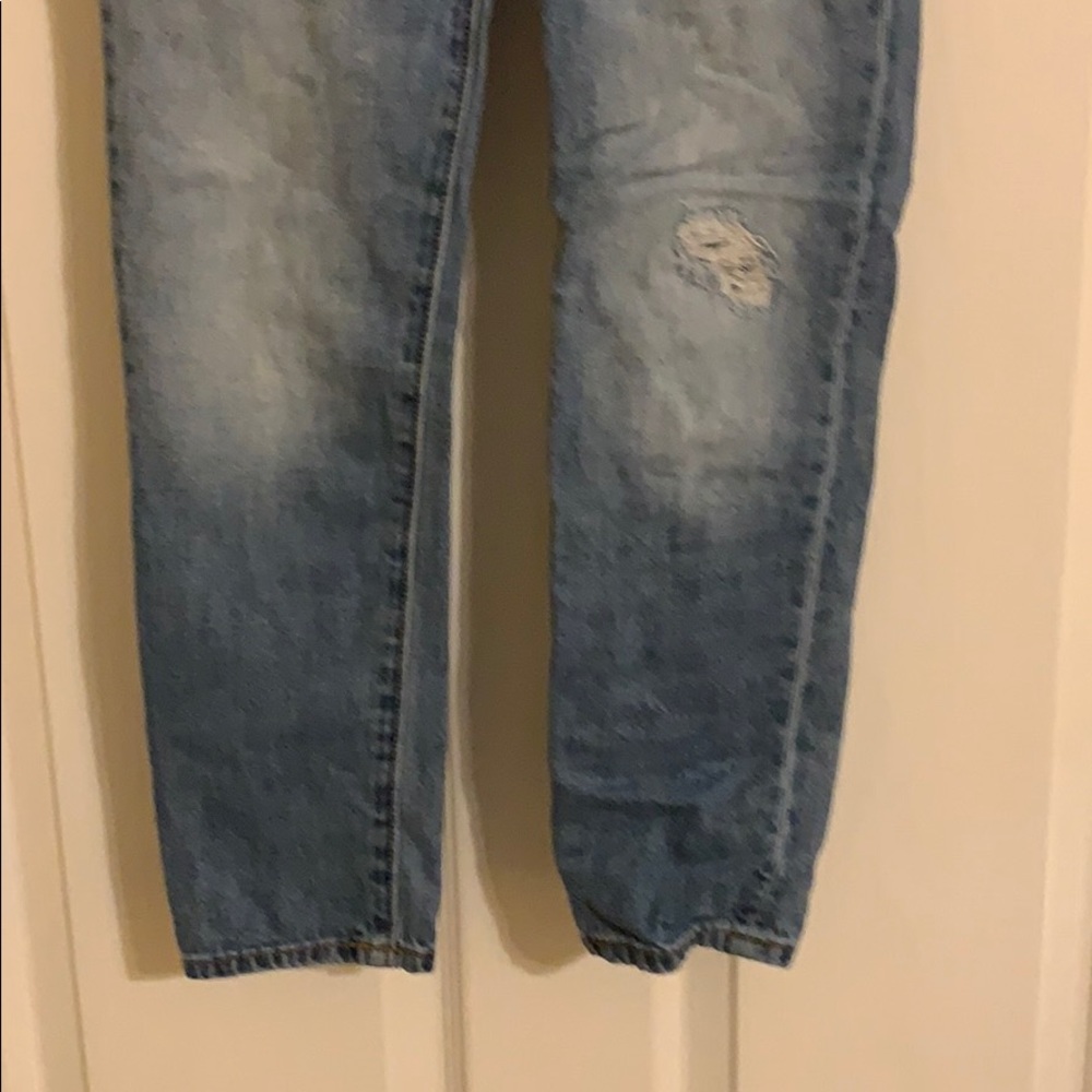 Gap Kids Girlfriend Fit Denim Jeans Size 8 Reg - Picture 3 of 6